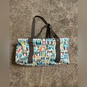 Vintage Owil “multi color” tote bag 00s